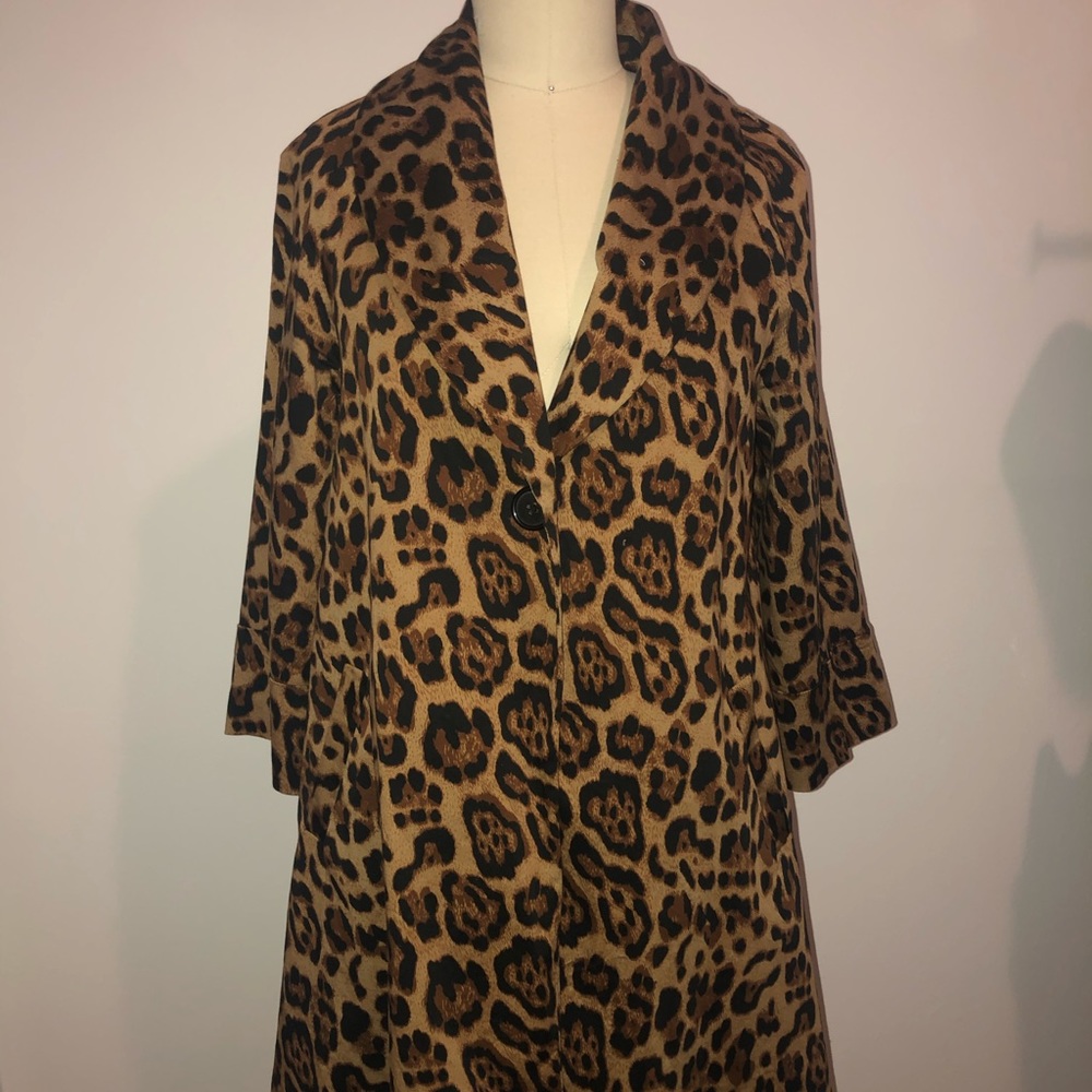 Leopard Print Coat!